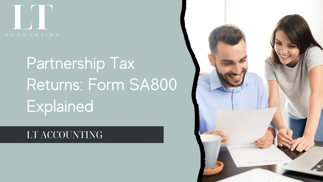 Partnership business owners understanding what Form SA800 is.